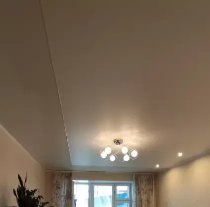 Натяжной потолок в спальню — Орел, Воскресенский переулок, 13а, фото 1